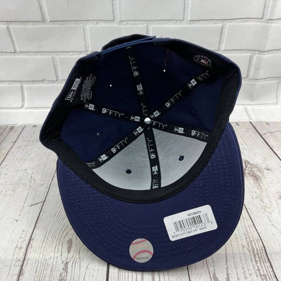 Houston Astros MLB 9Fifty New Era Hat Snapback Cap Blue New Men - Picture 5 of 7